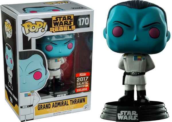 POP! Star Wars Rebels - Grand Admiral Thrawn - 2017 Galactic Convention  Exclusive