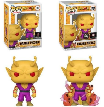 Funko POP! Chalice Exclusive: Dragon Ball Super: Orange Piccolo #1707 Chase Bundle