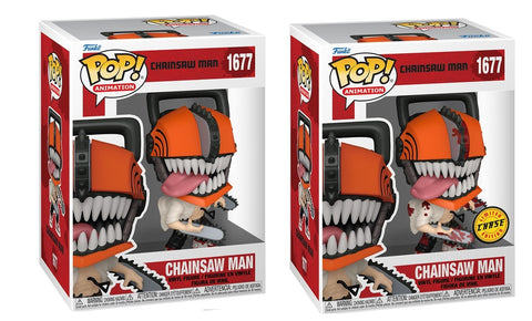 Pre-Order: Funko Pop! Chainsaw Man S1: Chainsaw Man (Chase Plus Common)