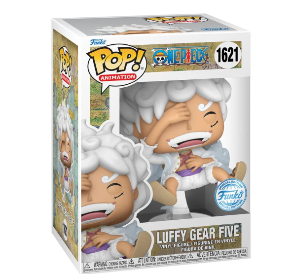 Funko Pop! One Piece Luffy Gear 5 (laughing) Exclusive #1621 – Chrono Toys