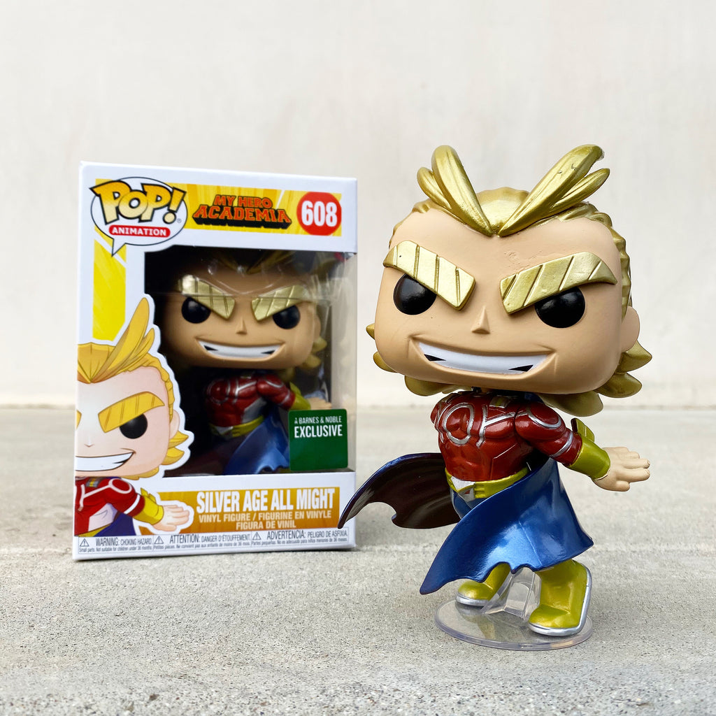 POP! My Hero Academia - Silver Age All Might Metallic - Barnes & Noble Exclusive